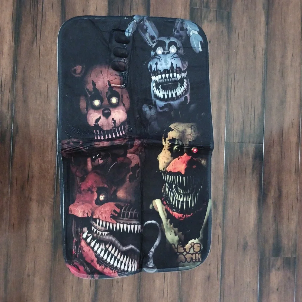Five Nights at Freddys FNAF 4 Piece Shower Curtain Bathroom Set